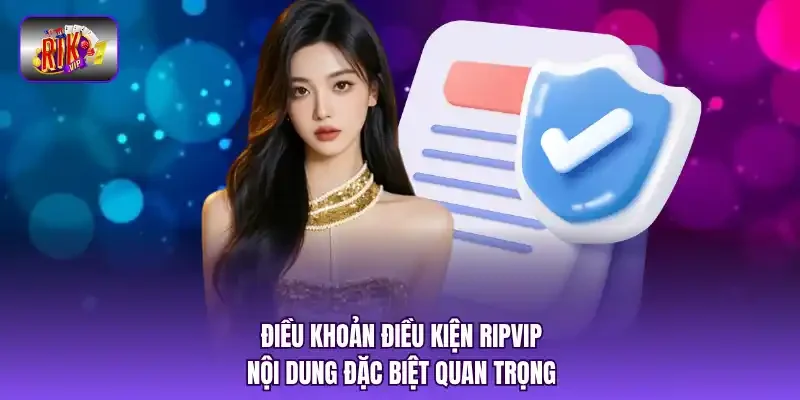 Điều khoản điều kiện RIPVIP - Nội dung đặc biệt quan trọng
